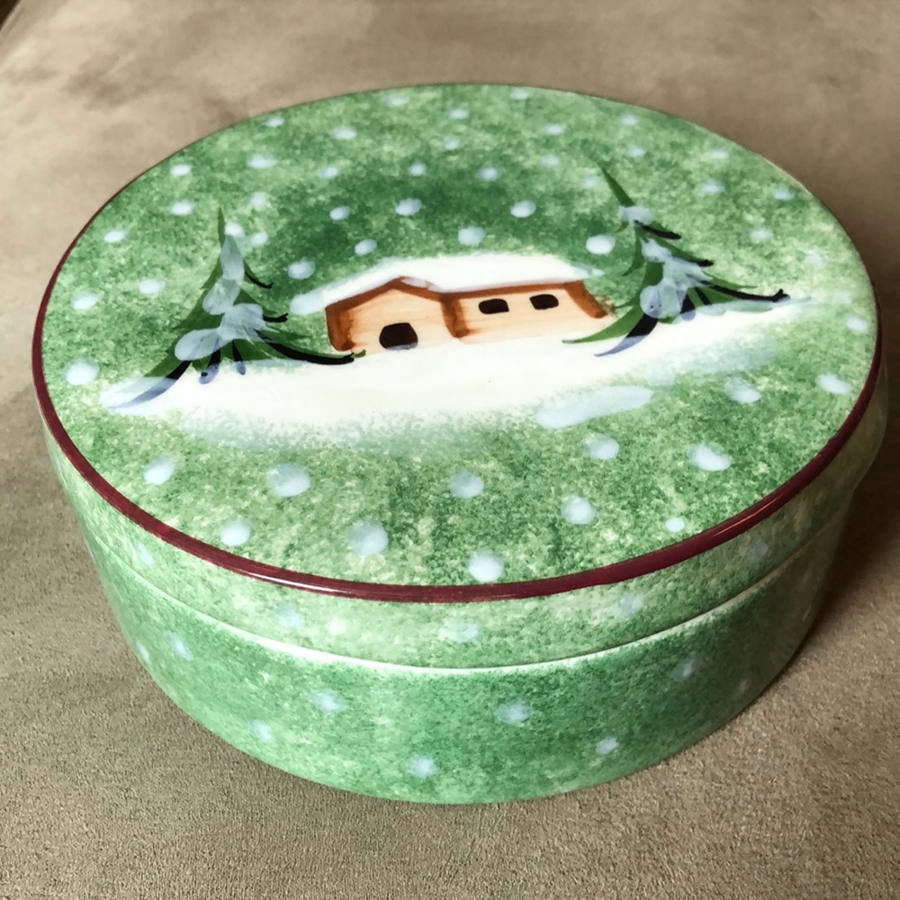 The Cellar Log Cabin Candy Dish